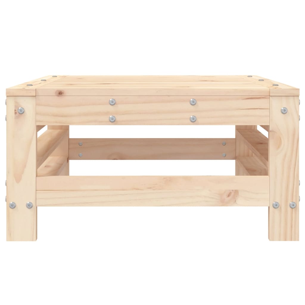 Poggiapiedi da Giardino in Legno Massello di Pino | homemem39
