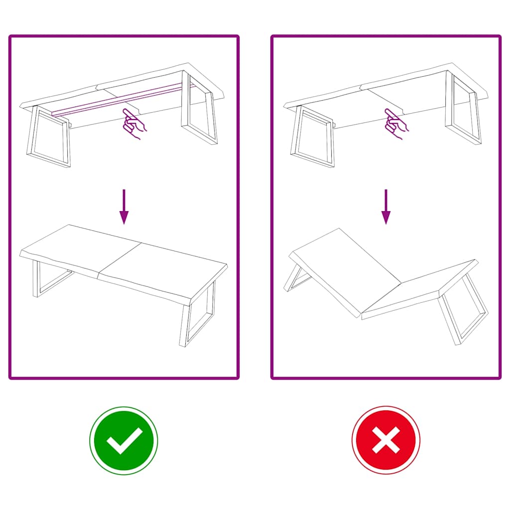 Ripiano Marrone Scuro 140x60x(2-4) cm Massello Rovere Trattato - homemem39