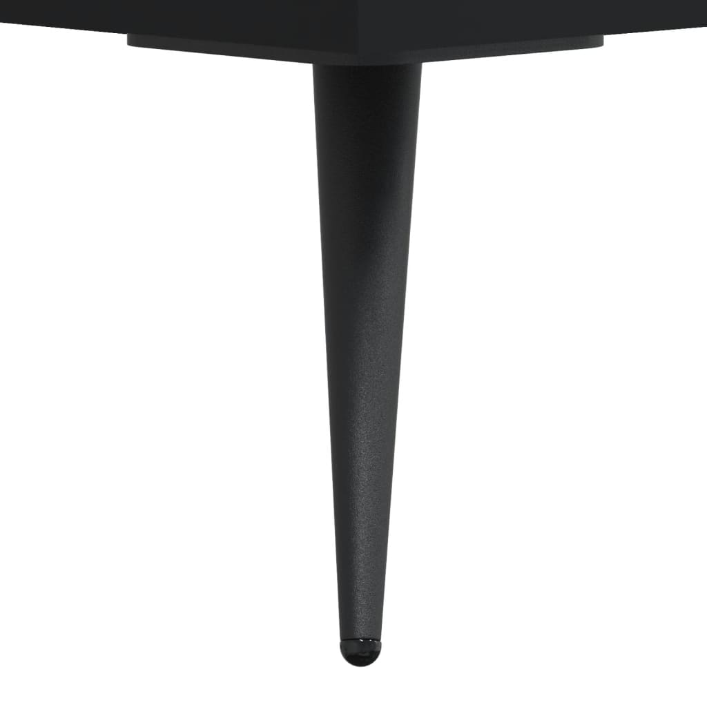 Credenza Nero 34,5x34x90 cm in Legno Multistrato | homemem39