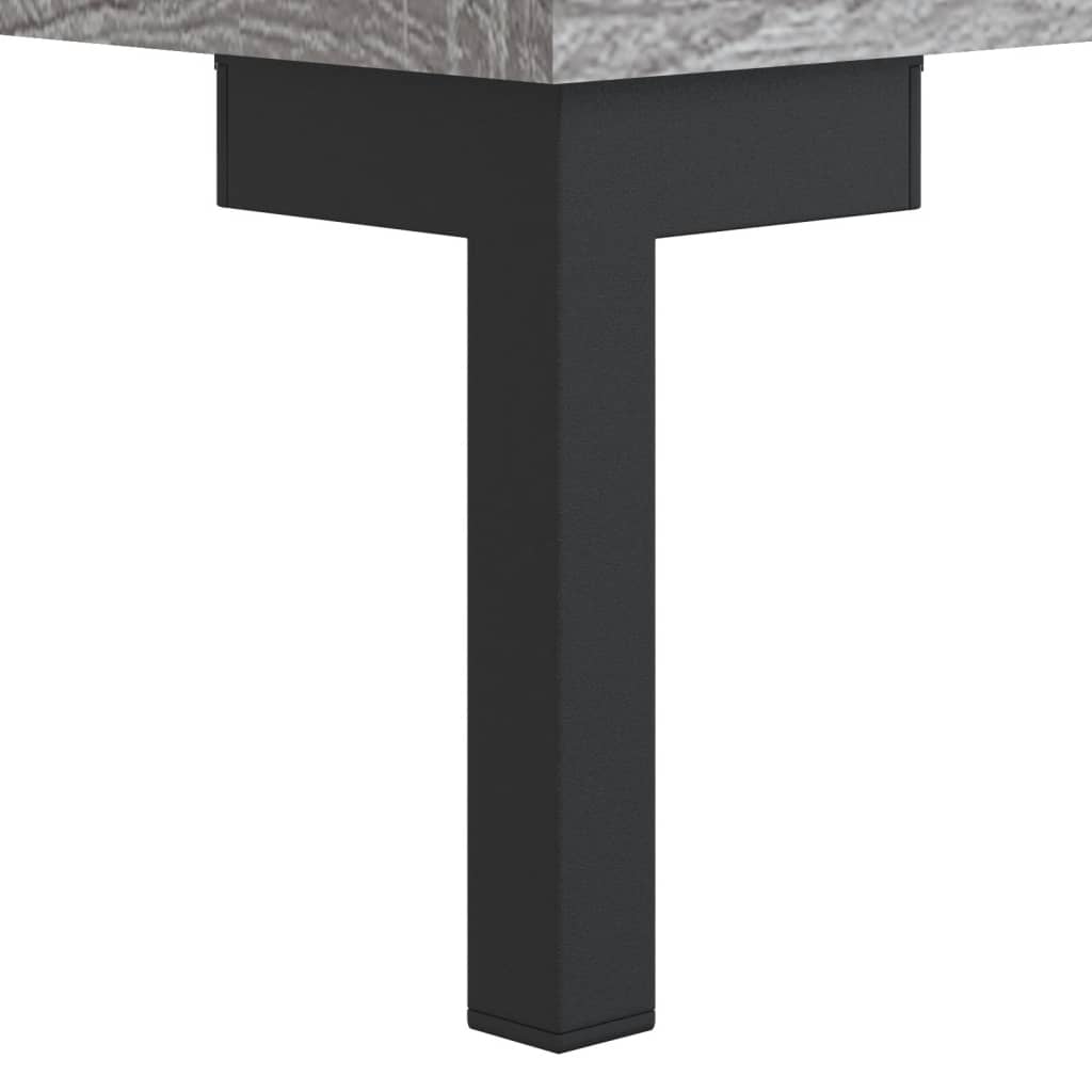 Credenza Grigio Sonoma 34,5x34x90 cm in Legno Multistrato | homemem39