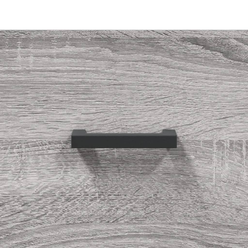 Credenza Grigio Sonoma 69,5x34x90 cm in Legno Multistrato | homemem39