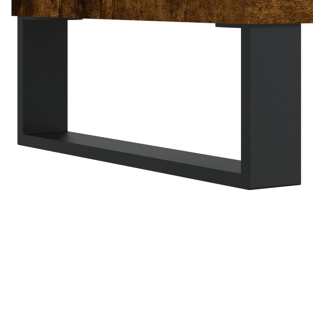 Credenze 2 pz Rovere Fumo 40x35x70 cm in Legno Multistrato | homemem39