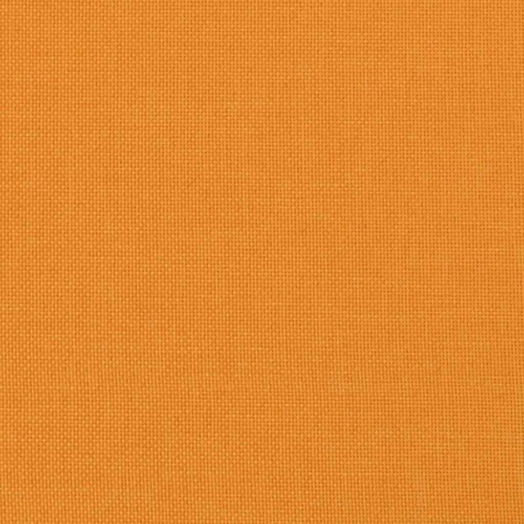Divano Letto da Terra 2 in 1 Giallo Scuro 112x174x55 cm Tessuto | homemem39