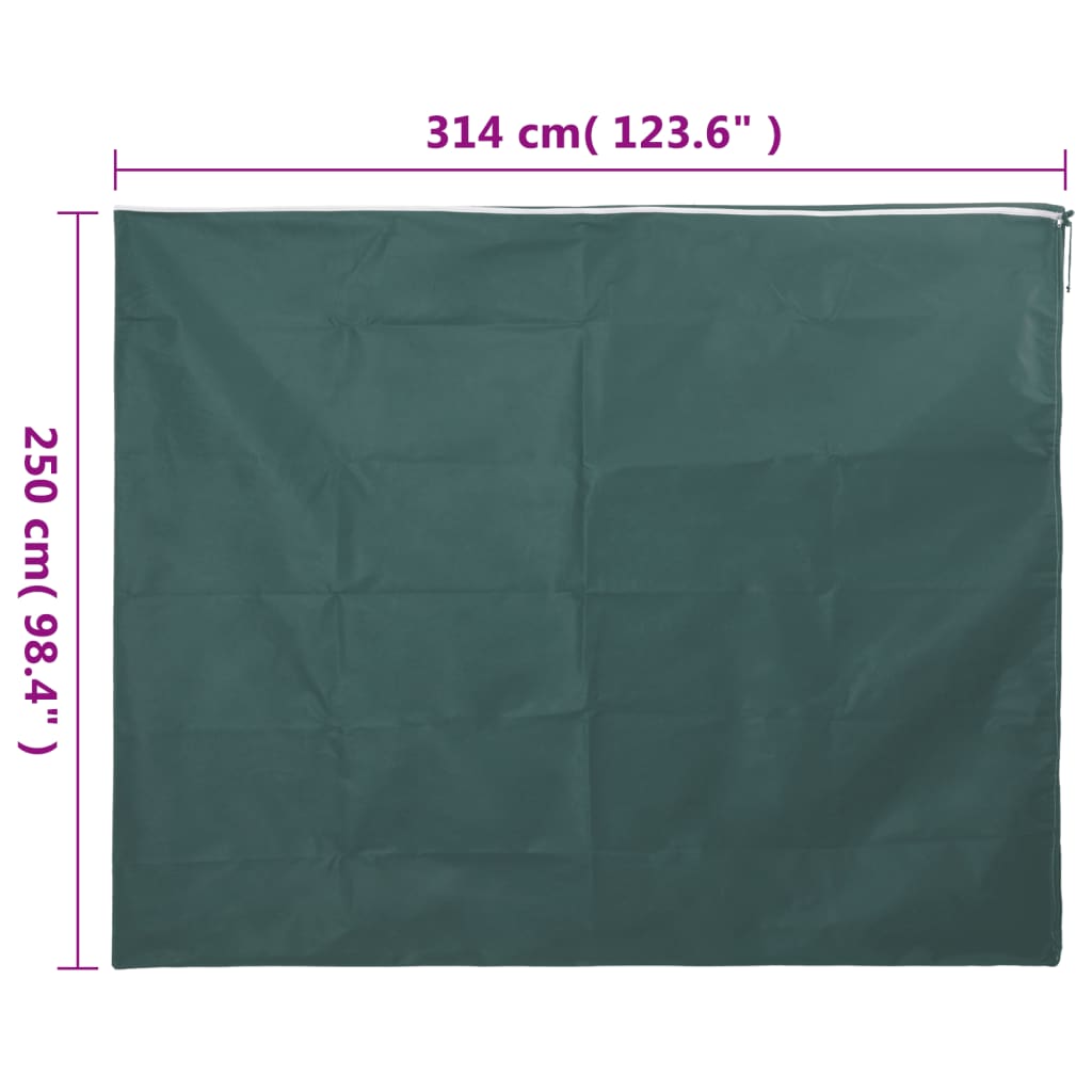 Coperture con Cerniera per Piante 4pz 70 g/m² 3,14x2,5 m | homemem39