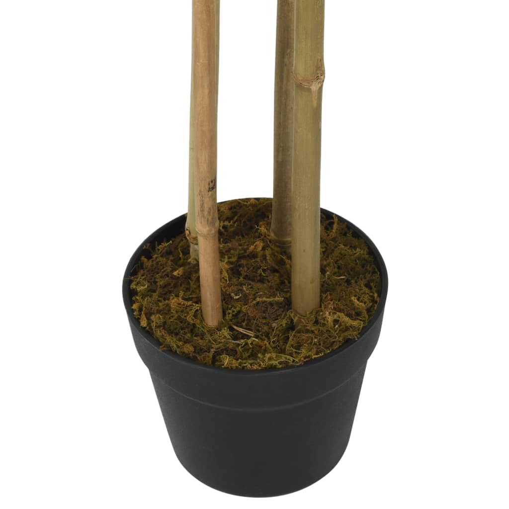 Albero Bambù Artificiale 760 Foglie 120 cm Verde | homemem39