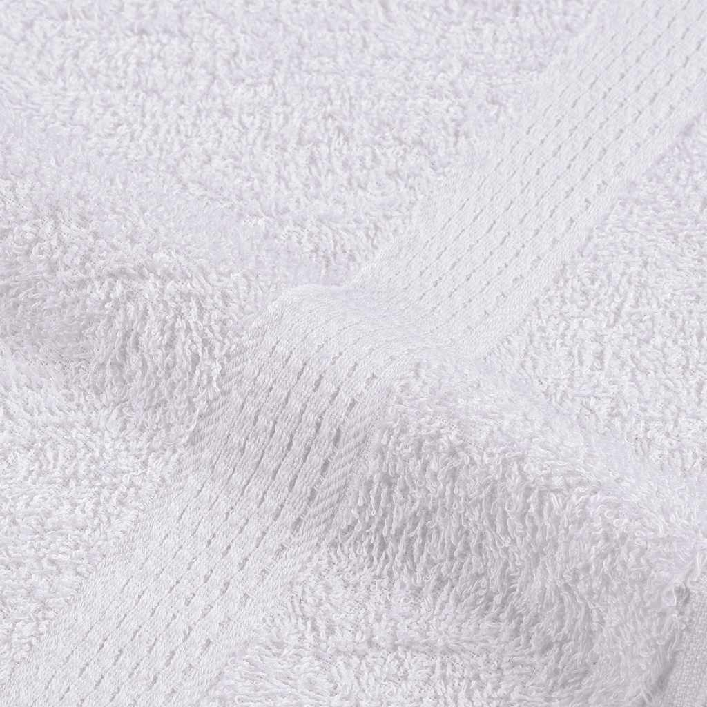Asciugamani per sauna FROGN 4 pezzi Bianco 80x200 cm 360 g/m² | homemem39