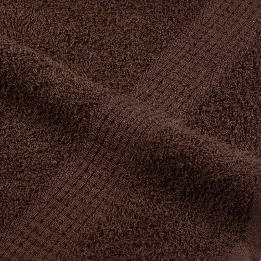 Asciugamani per sauna FROGN 10 pezzi Marrone 80x200 cm 360 g/m² | homemem39
