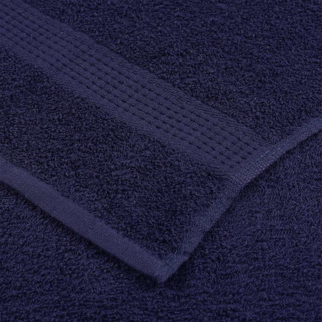 Asciugamani FROGN 4 pz Blu Navy 100x200 cm 360 g/m²