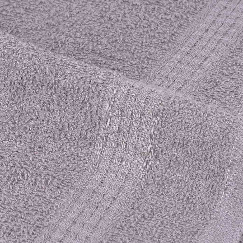 Asciugamani FROGN 10 pz Grigio 100x200 cm 360 g/m² | homemem39
