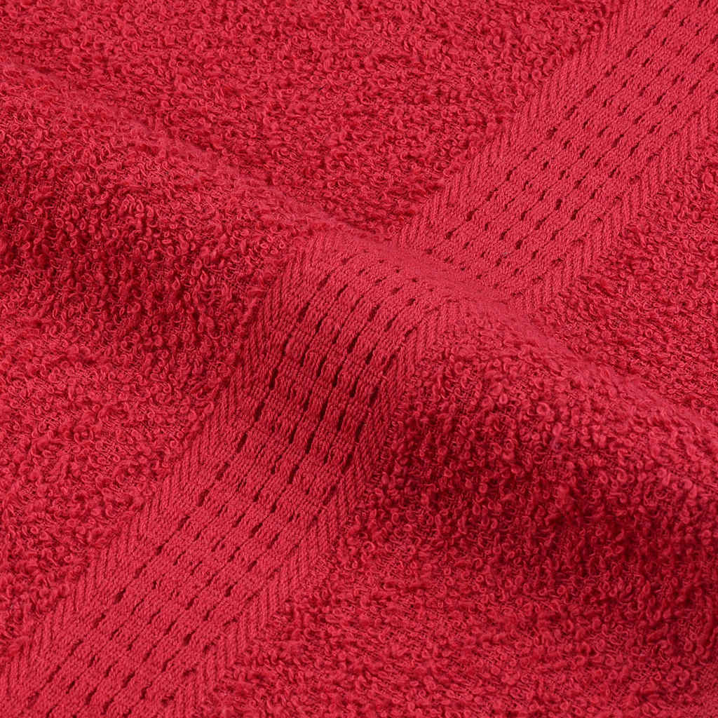 Asciugamani FROGN 10 pz Rosso 30x30 cm 360 g/m² | homemem39