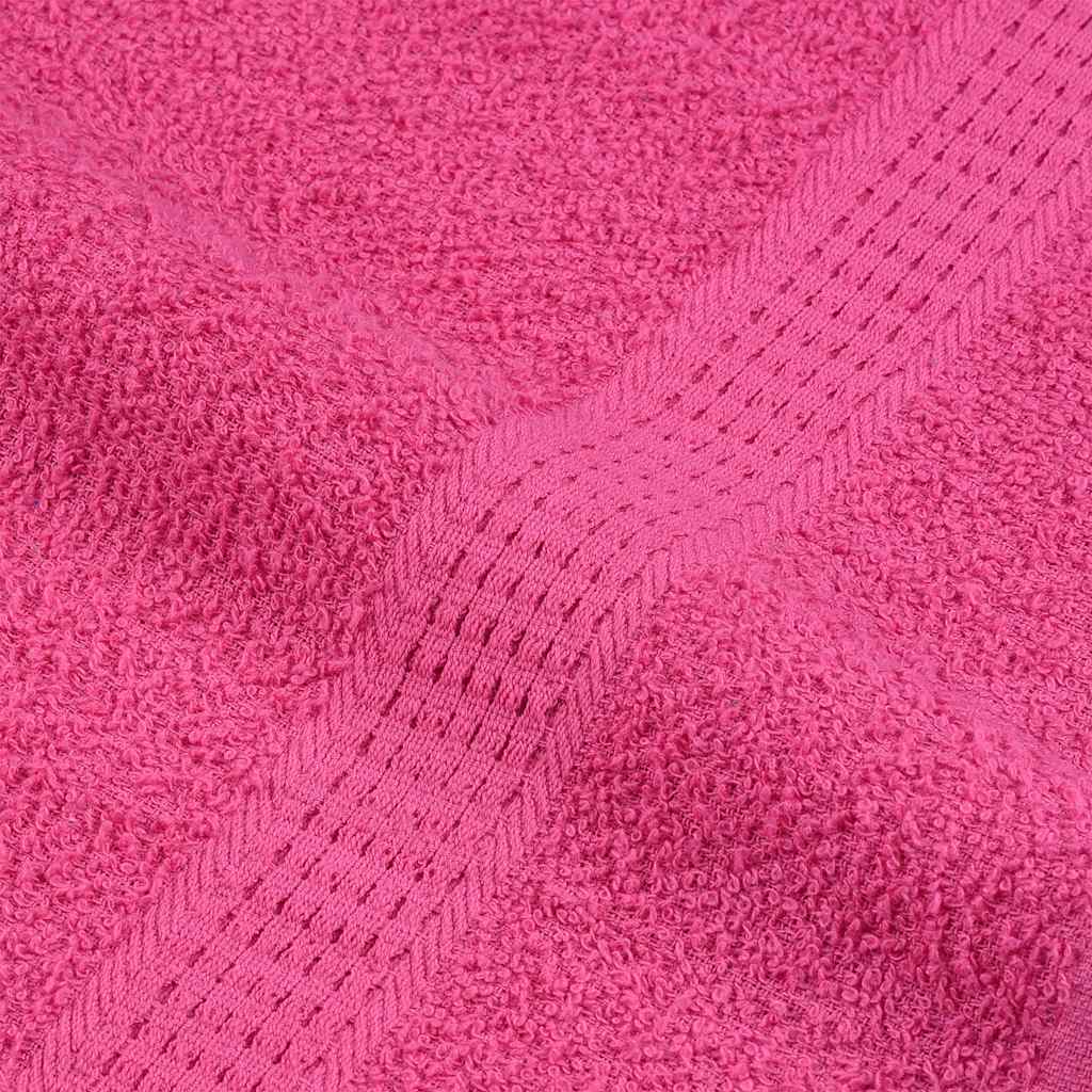 Asciugamani per sauna FROGN 10 pezzi Rosa 80x200 cm 360 g/m² | homemem39
