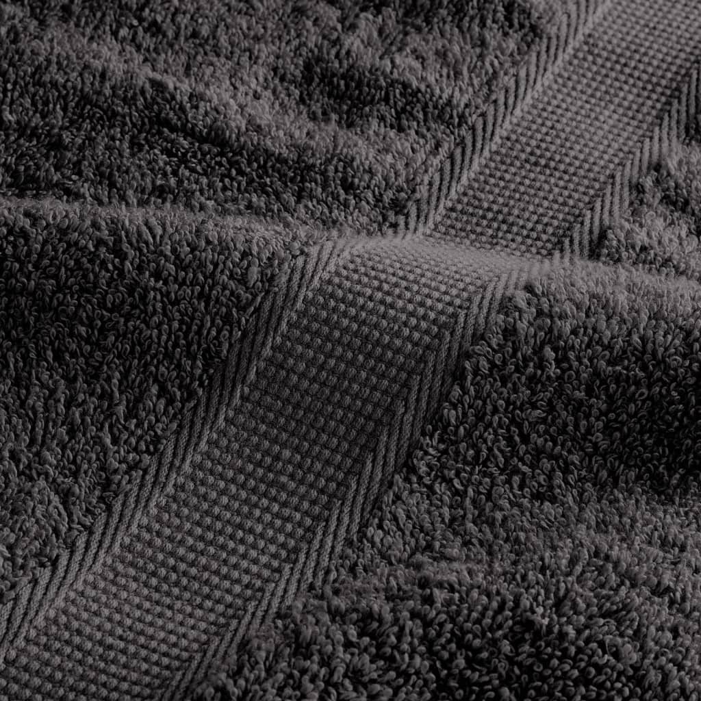 Salviette Premium SOLUND 50 pz Antracite 15x21 cm 600gsm - homemem39