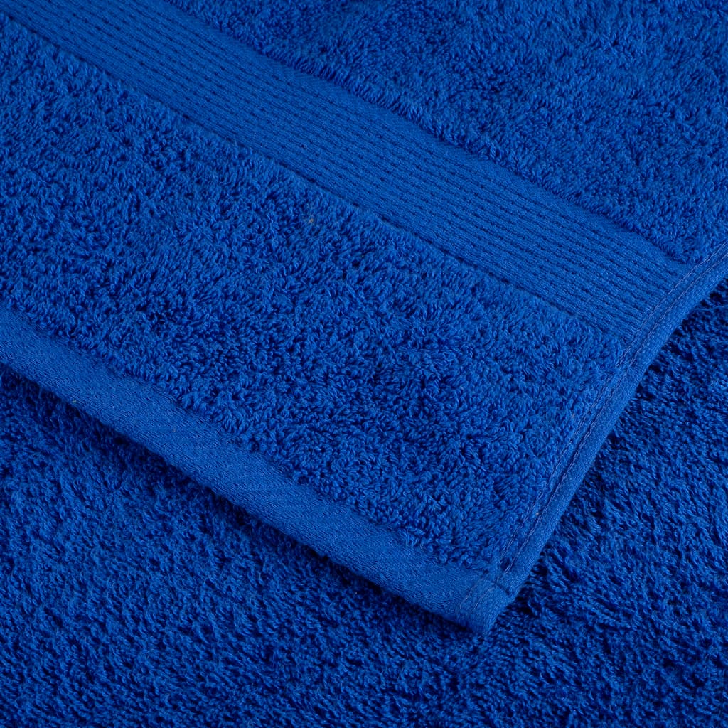 Asciugamani per ospiti Premium SOLUND 2 pz Blu 30x50 cm 600 g/m² | homemem39
