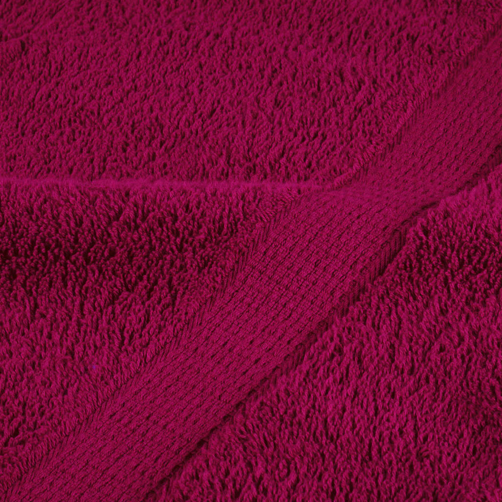 Asciugamani Premium SOLUND 2 pz Bordeaux 30x30 cm 600 g/m² | homemem39