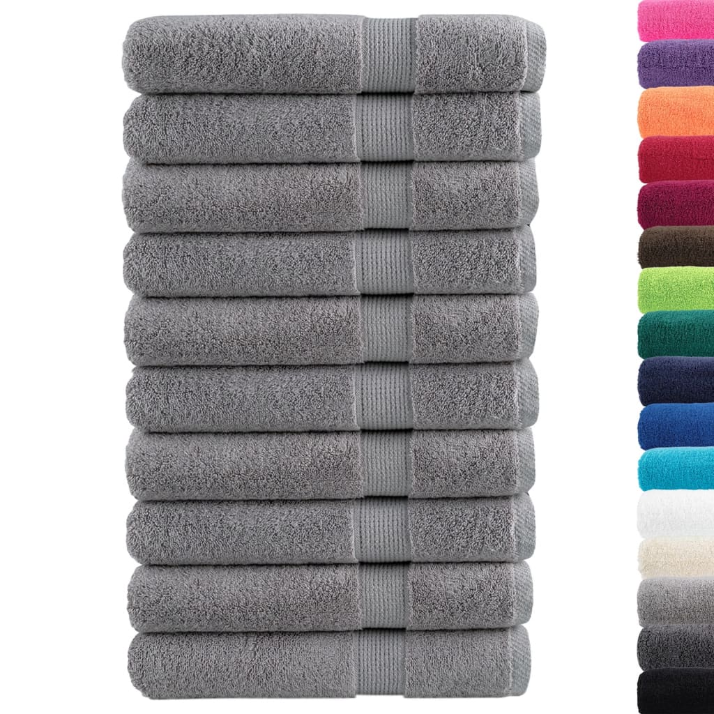 Asciugamani Premium SOLUND 10 pz 100x200 cm 600 g/m²