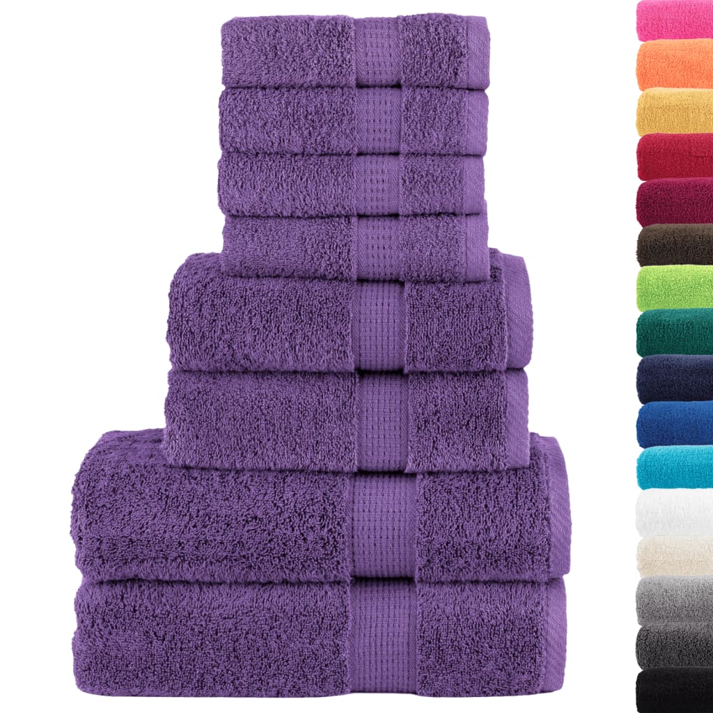 Set ASciugamani SOLUND 8 pz 600 gsm