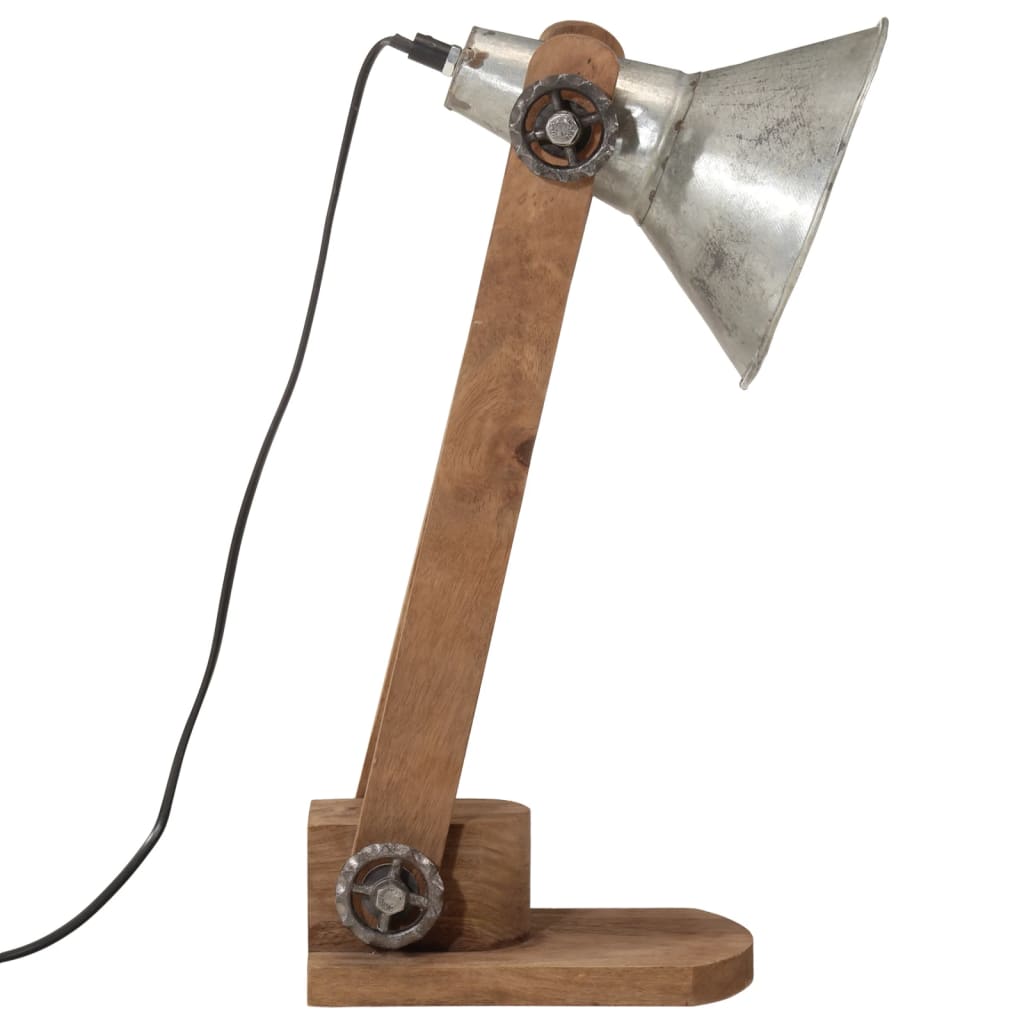 Lampada da Scrivania 25 W Argento Vintage E27