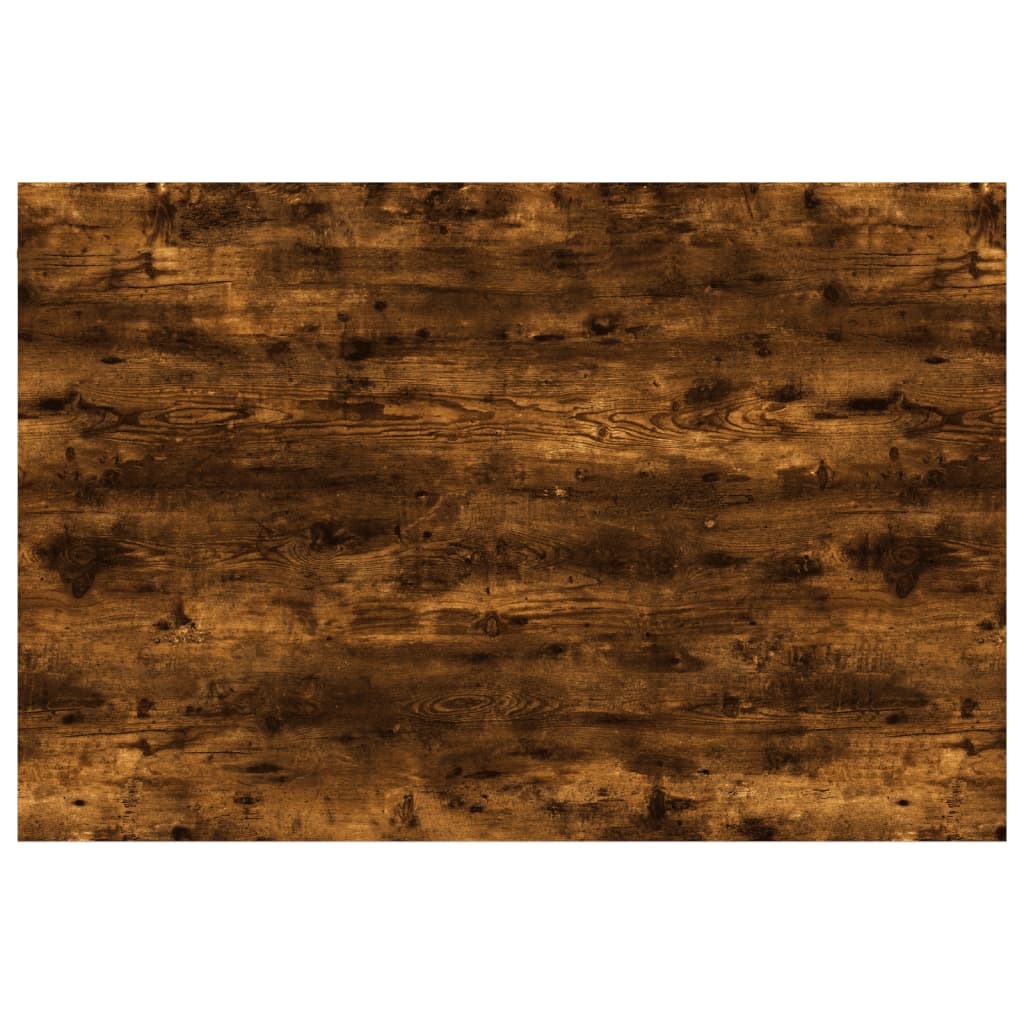 Mensole Parete 4pz Rovere Fumo 60x40x1,5 cm Legno Multistrato | homemem39