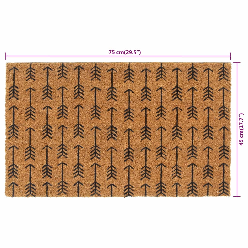 Zerbino Naturale 45x75 cm Fibra di Cocco | homemem39