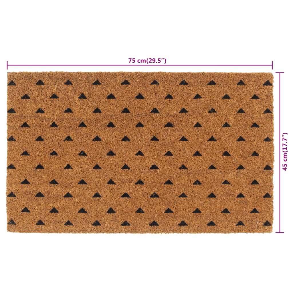 Zerbino Naturale 45x75 cm Fibra di Cocco | homemem39
