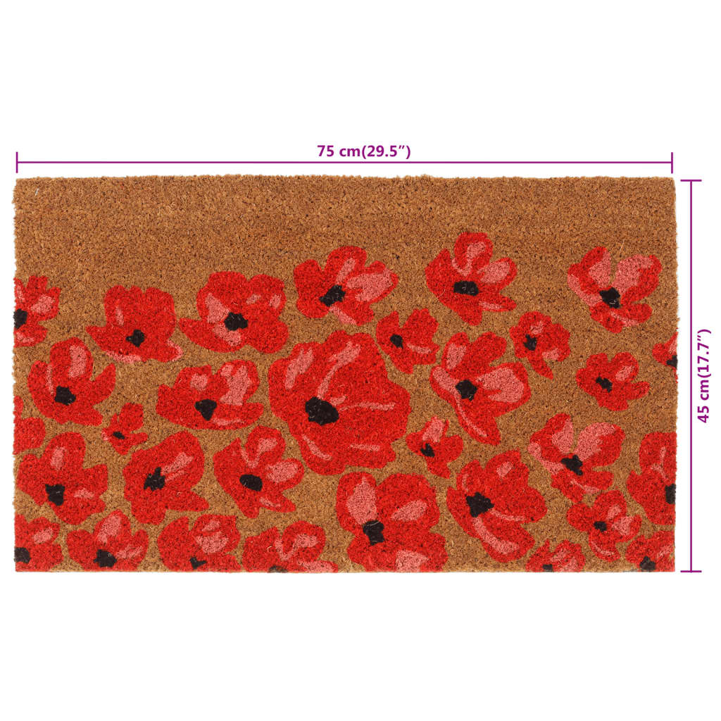 Zerbino Naturale 45x75 cm Fibra di Cocco | homemem39