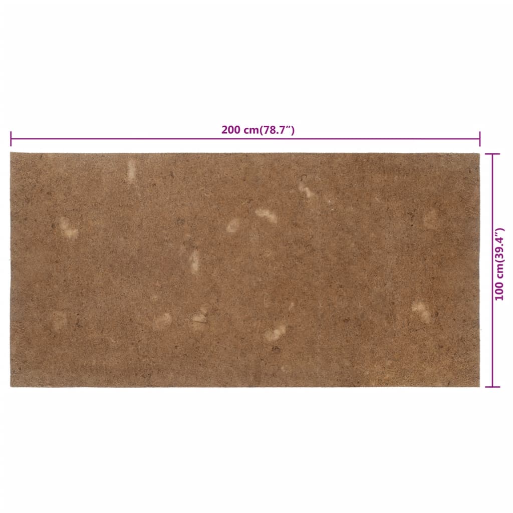 Coprimaterasso 100x200 cm in Fibra di Cocco | homemem39
