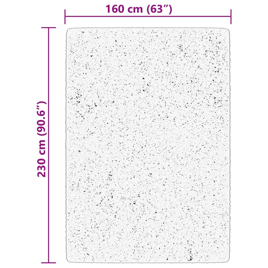 Tappeto a Pelo Corto HUARTE Morbido e Lavabile Rosso 160x230cm | homemem39