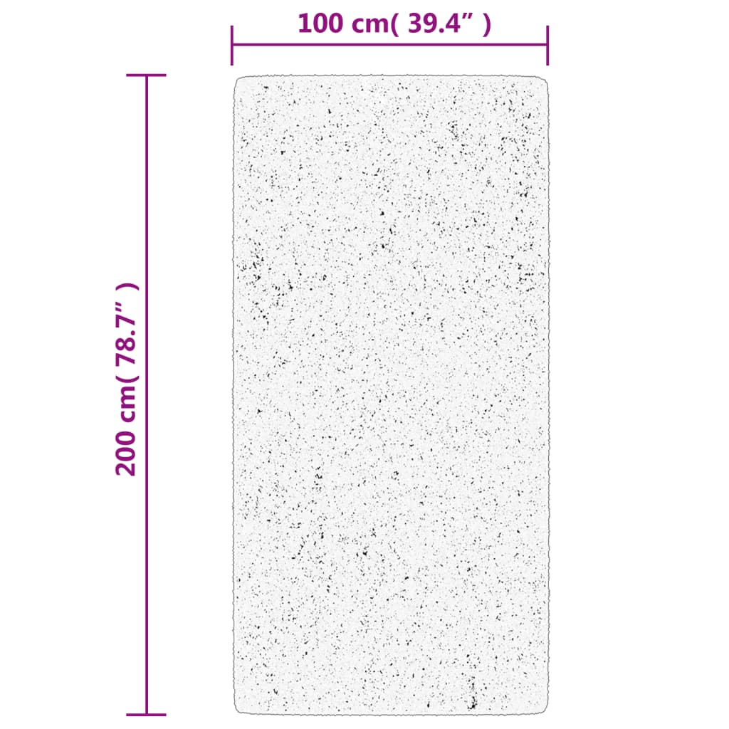 Tappeto OVIEDO a Pelo Corto Verde 100x200 cm | homemem39