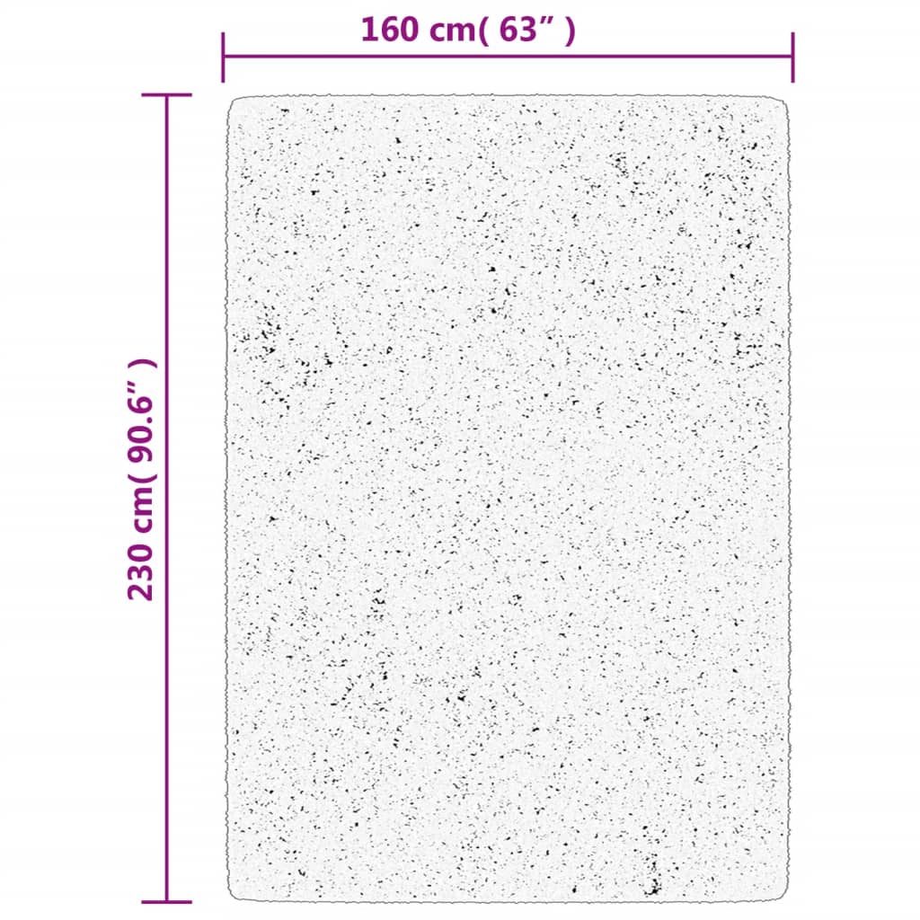 Tappeto OVIEDO a Pelo Corto Rosso 160x230 cm | homemem39
