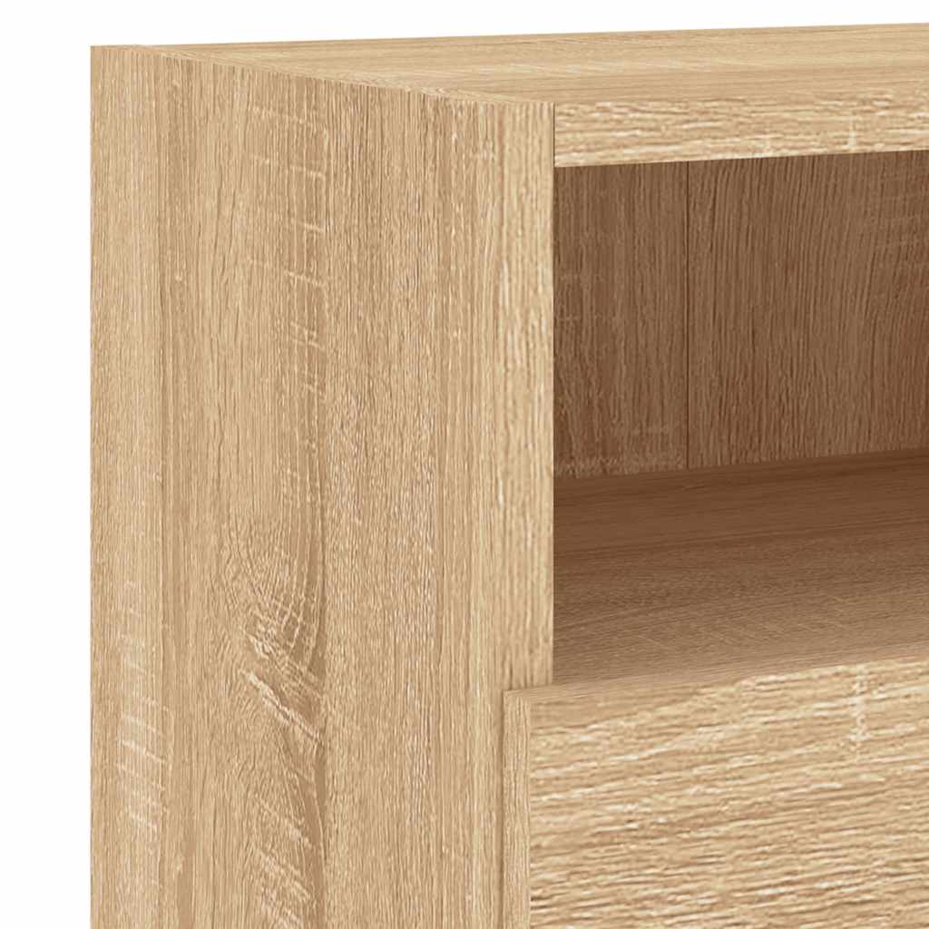 Mobile TV a Parete Rovere Sonoma 60x30x30 cm Legno Multistrato | homemem39