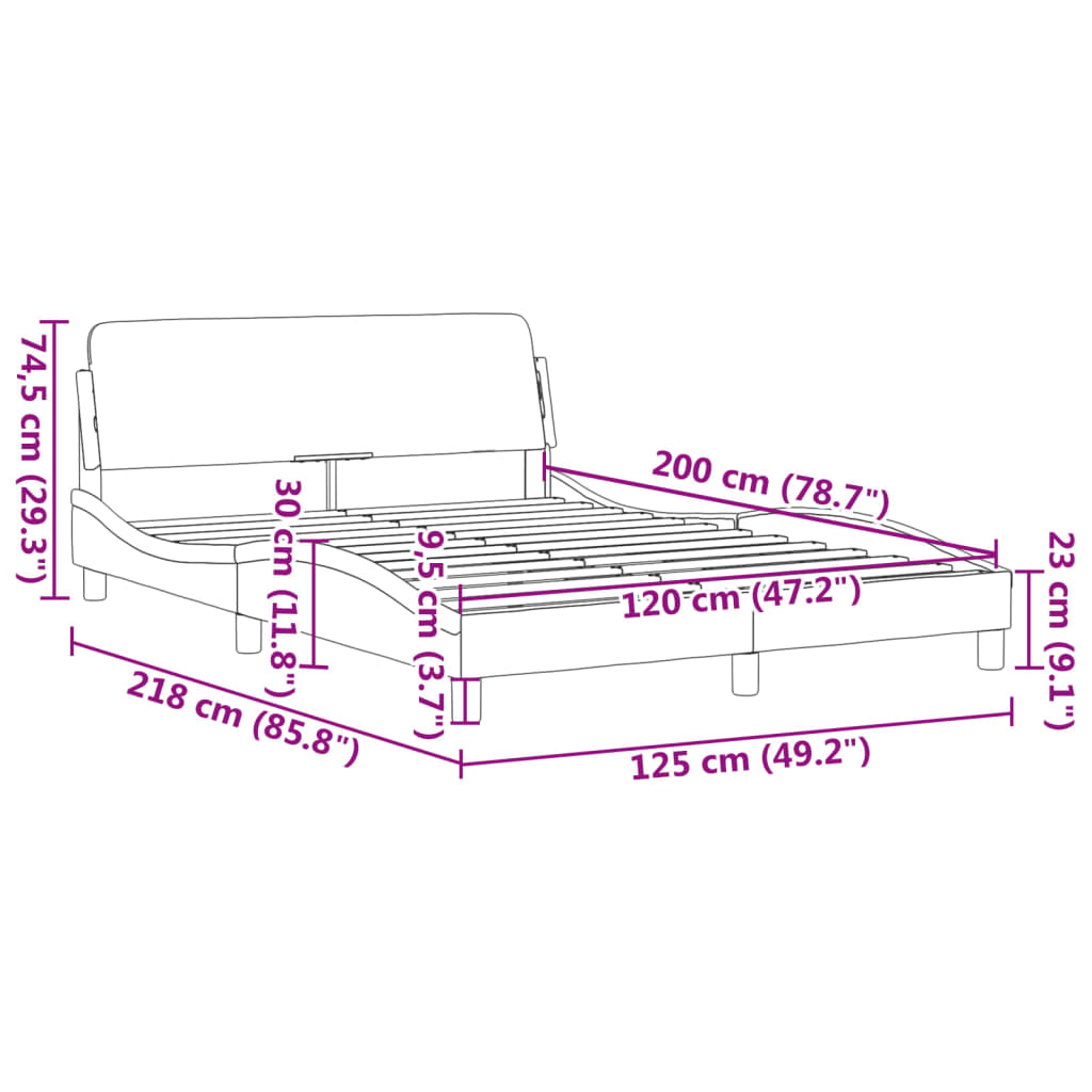 Giroletto Dover Grigio Chiaro 120x200 cm Tessuto | homemem39