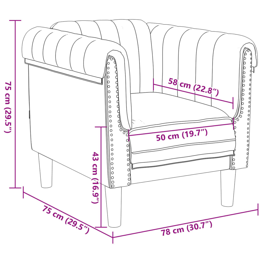 Set di Divani 3 pz Marrone in Velluto | homemem39