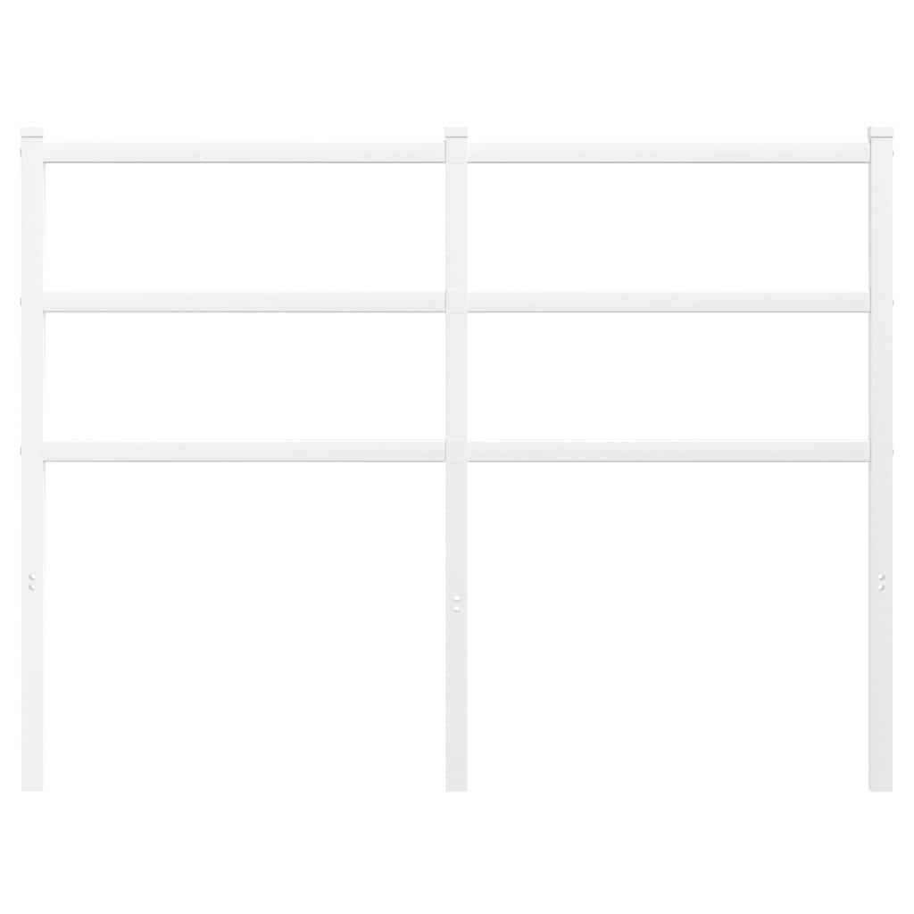 Testiera di Ricambio in Metallo Bianco 120 cm | homemem39
