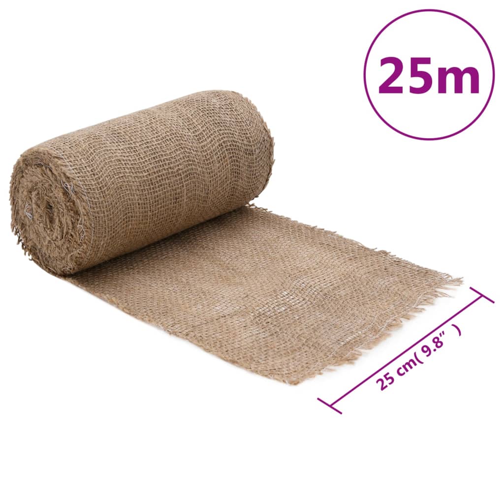 Rotolo in Iuta 0,25x25 m 100% Iuta 200 gsm - homemem39