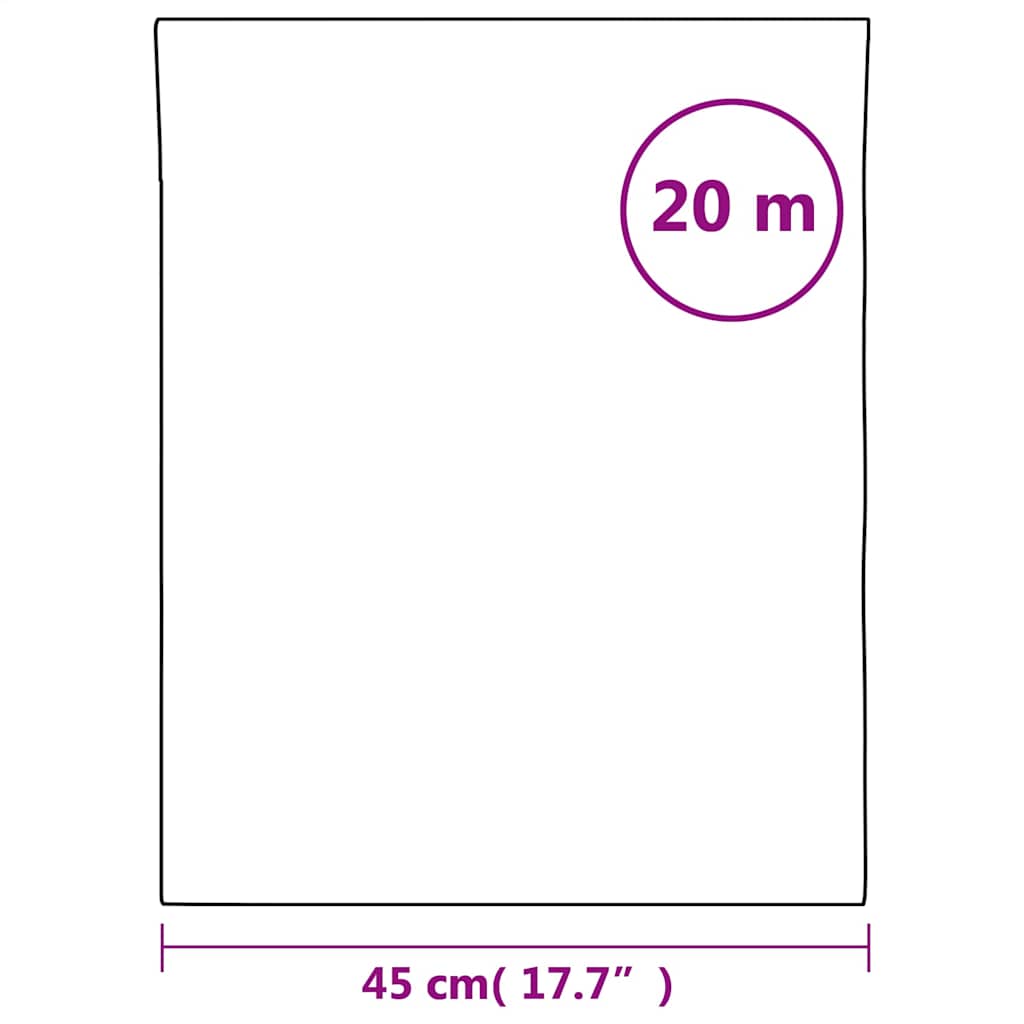 Pellicola Statica Smerigliata Bianco 45x2000 cm PVC | homemem39