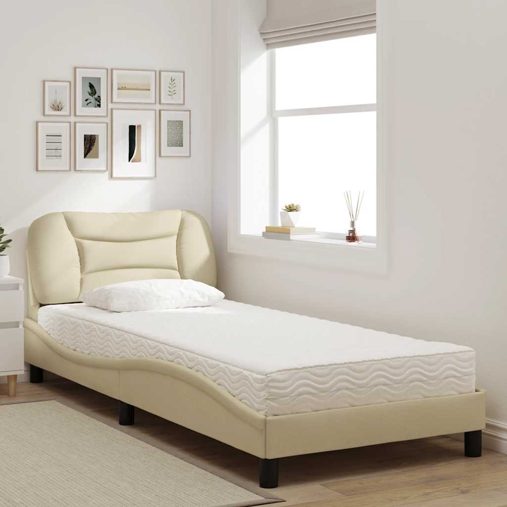 Letto con Materasso Hvar in Tessuto