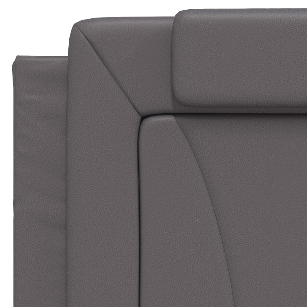 Giroletto Viana con LED senza Materasso Grigio 100x200 cm | homemem39