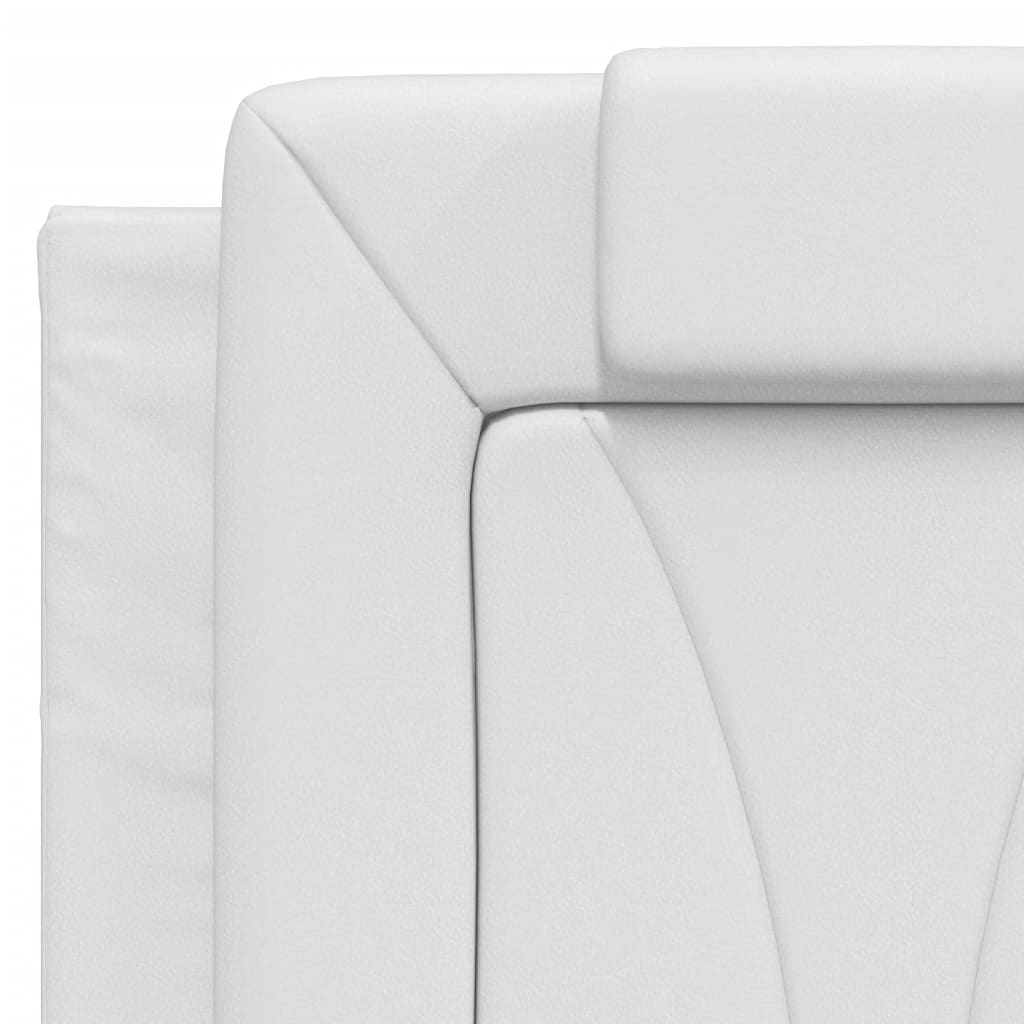 Giroletto Viana con LED senza Materasso Bianco 140x190 cm | homemem39