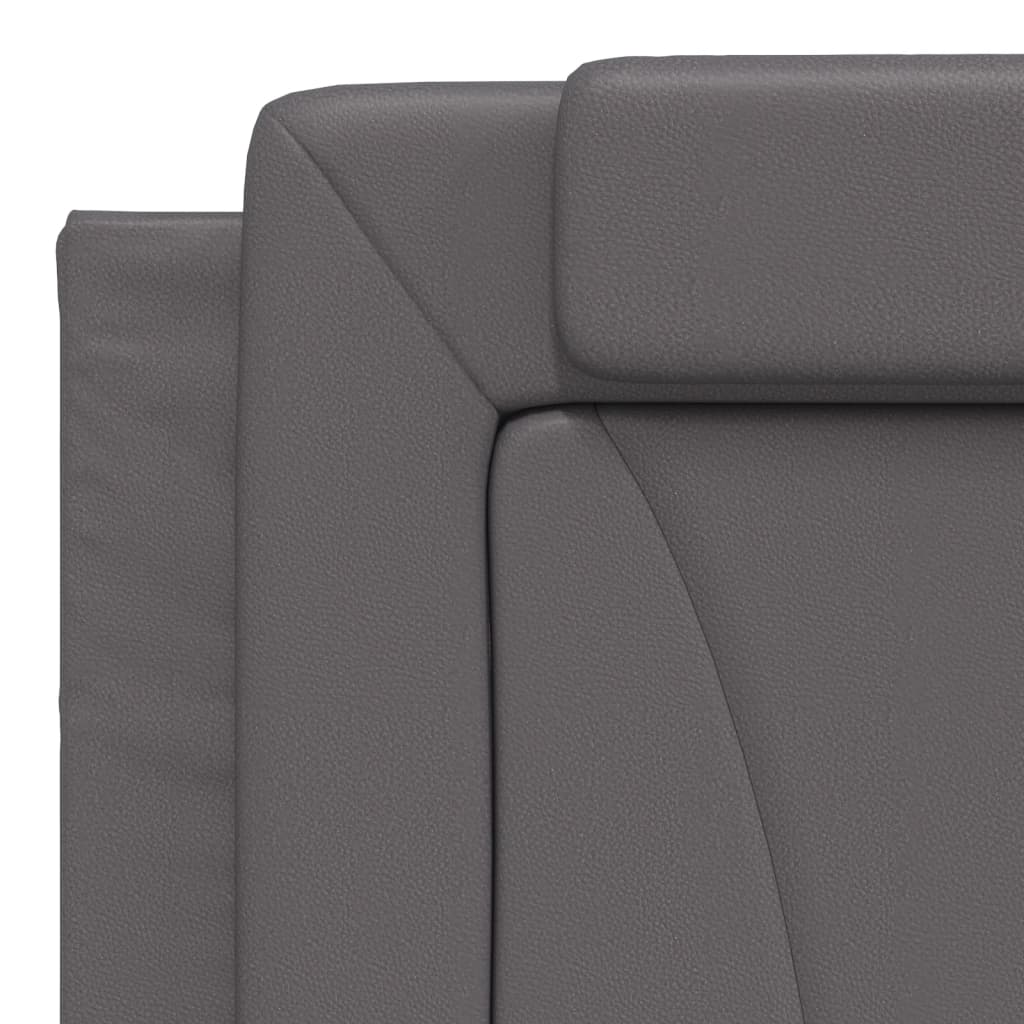 Giroletto Viana con LED senza Materasso Grigio 180x200 cm | homemem39