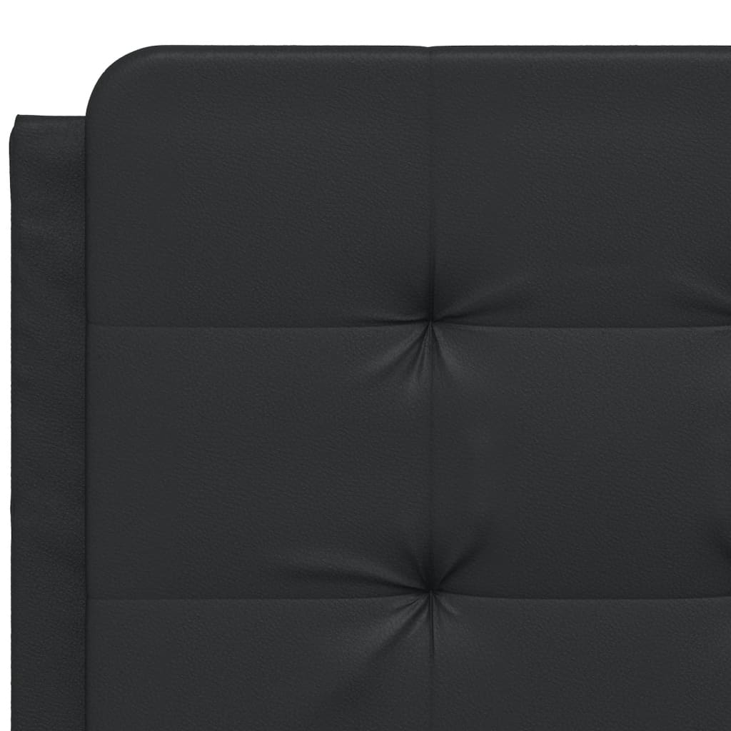 Giroletto con LED senza Materasso Zadar Nero 140x200 cm | homemem39