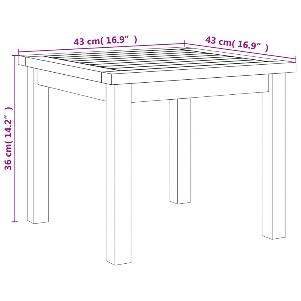 Set da Bistrot 3 pz Nero in Polyrattan e Legno di Acacia | homemem39