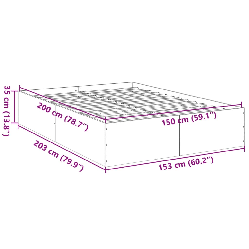 Giroletto Grigio Cemento 150x200 cm in Legno Multistrato | homemem39