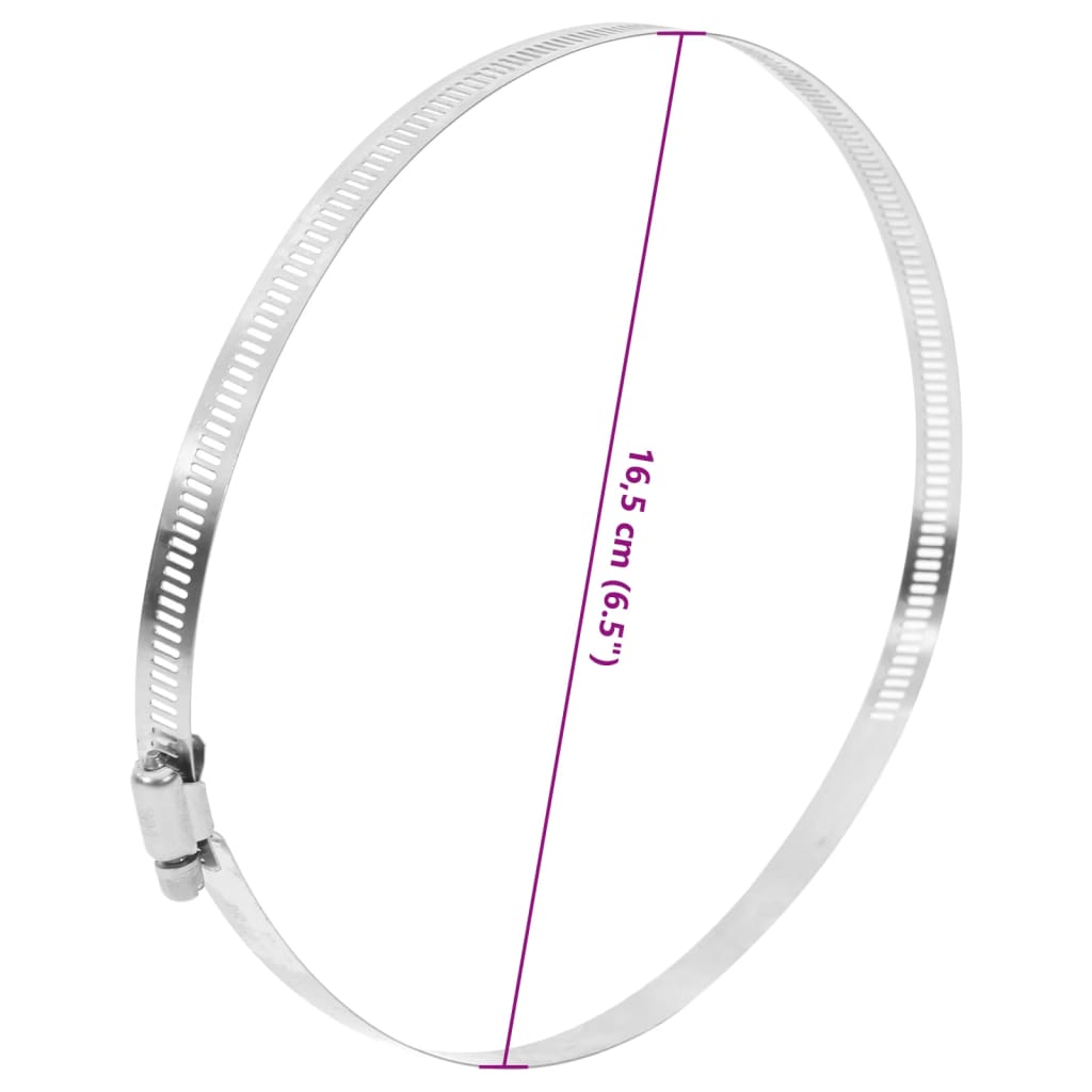 Fascette Stringitubo 6pz 91-165 mm in Acciaio Inox 304 | homemem39