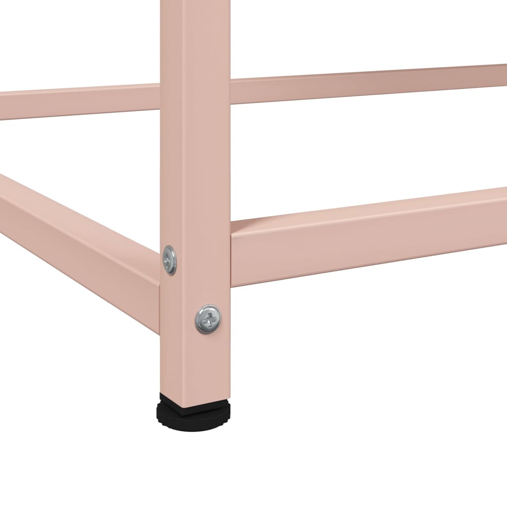 Credenza Rosa 100,5x39x107 cm in Acciaio | homemem39