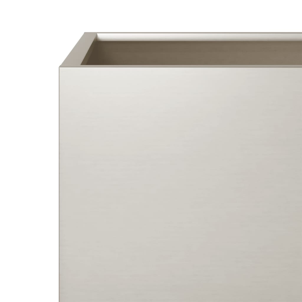 Fioriere da Giardino 2 pz 30x30x30 cm in Acciaio Corten - homemem39