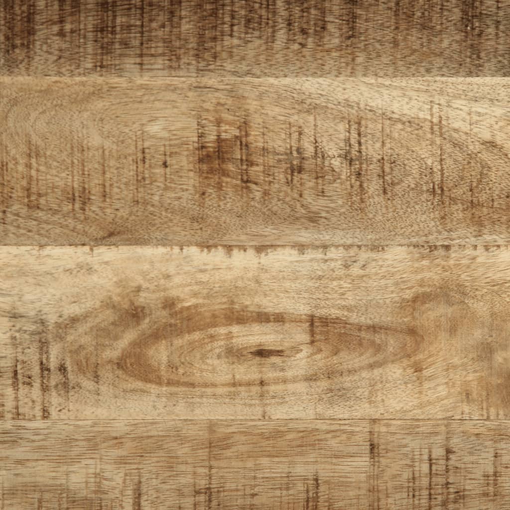 Tavolo Consolle 110x42x76 cm in Legno Massello Grezzo di Mango | homemem39