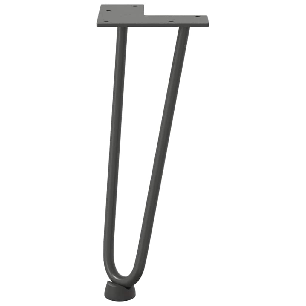Gambe a forcina per tavolino 4 pz in 30 cm