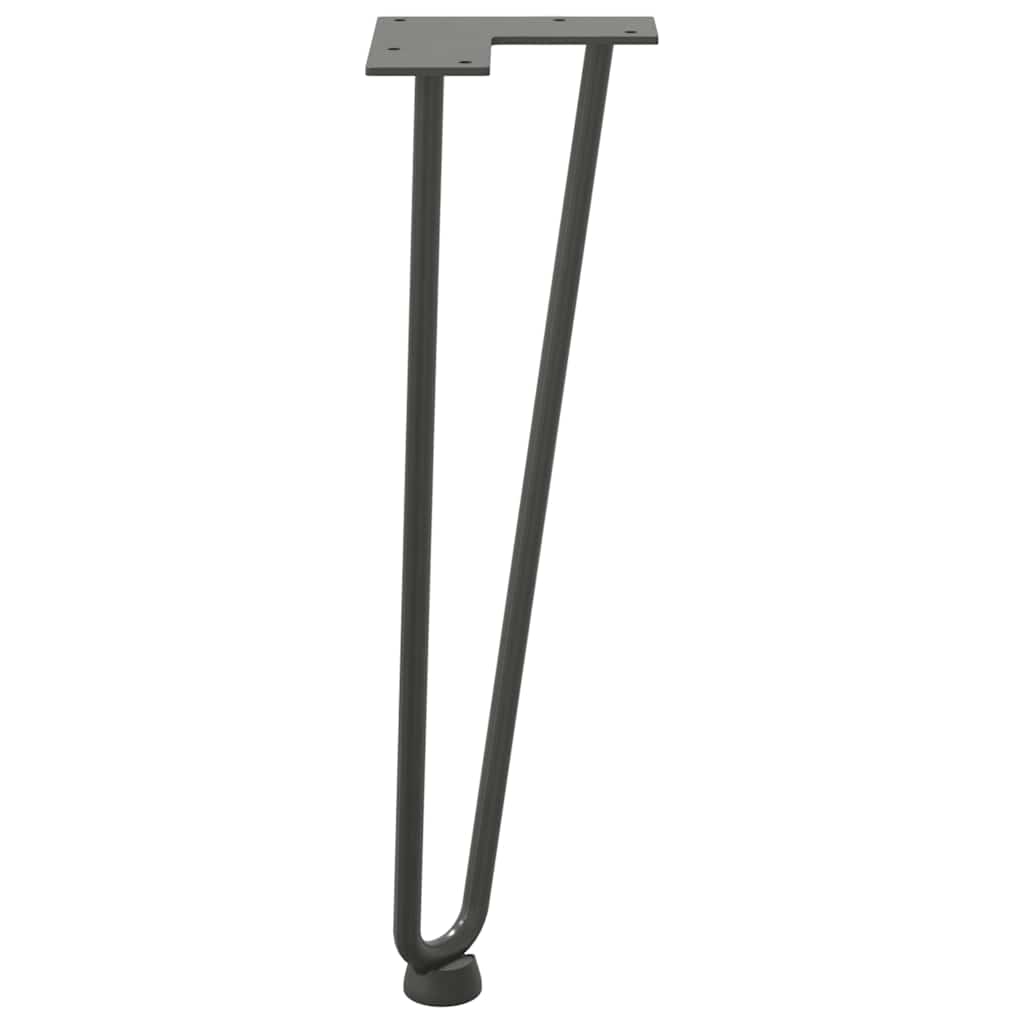 Gambe a forcina per tavolino 4 pz in 42 cm