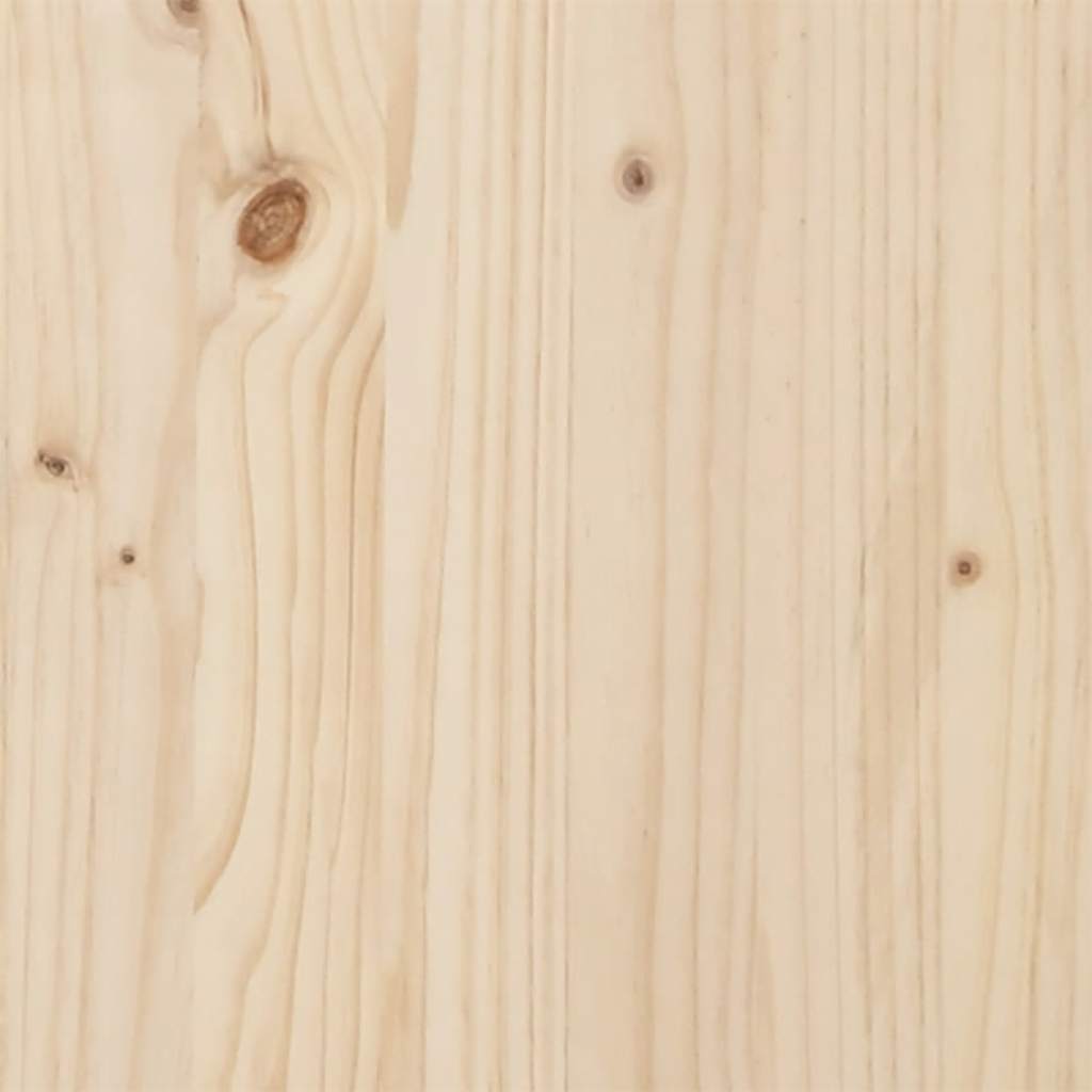 Letto senza Materasso 90x190 cm in Legno Massello di Pino | homemem39