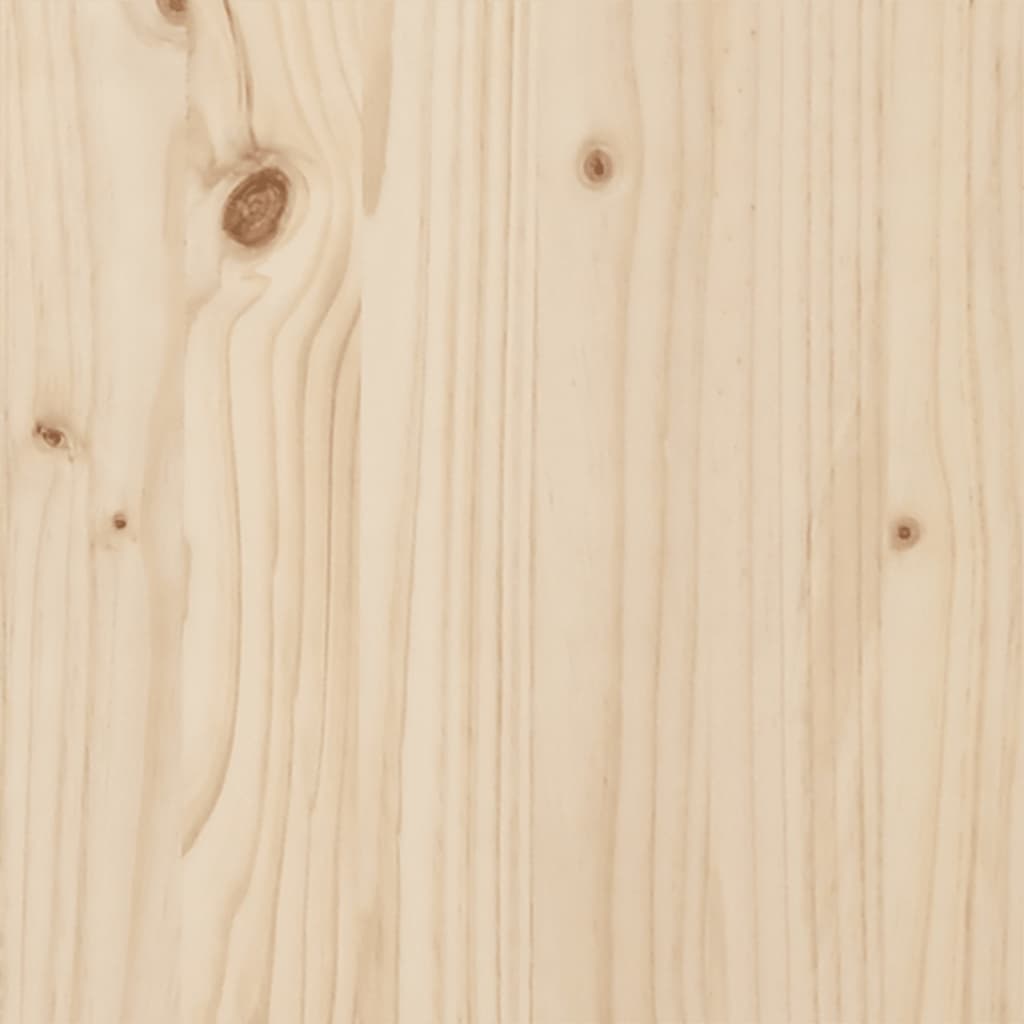 Letto senza Materasso 90x200 cm in Legno Massello di Pino | homemem39